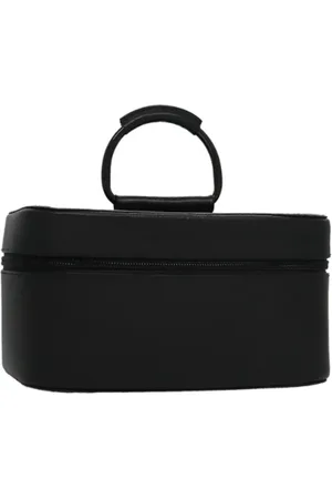 Gucci Pre-owned, Dames, Zwart, ONE Size, Leer, Pre-owned Leather pouches