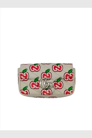 Gucci Pre-owned, Dames, Veelkleurig, ONE Size, Leer, Tweedehands leren handtassen
