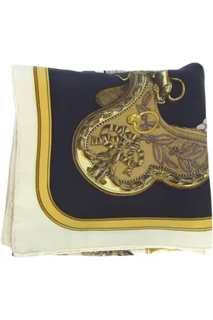 Hermès Pre-owned, Dames, Veelkleurig, ONE Size, Pre-owned Silk scarves