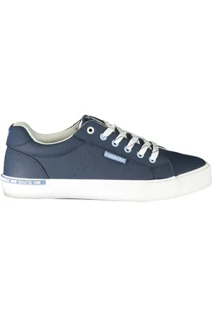 Carrera Schoenen, Heren, Blauw, 44 EU, Polyester, Blauwe Polyester Sneaker met Contrastdetails