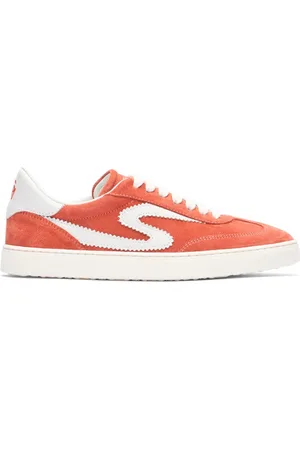 Stuart Weitzman Schoenen, Dames, Oranje, 37 EU, SW Runaround Sneaker