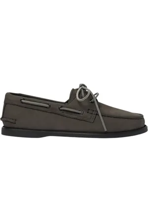 Scarosso Schoenen, Heren, Grijs, 43 EU, Leer, Morgan Grey Nubuck