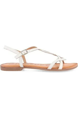 Gioseppo Schoenen, Dames, Wit, 41 EU, Navassa Sandalen