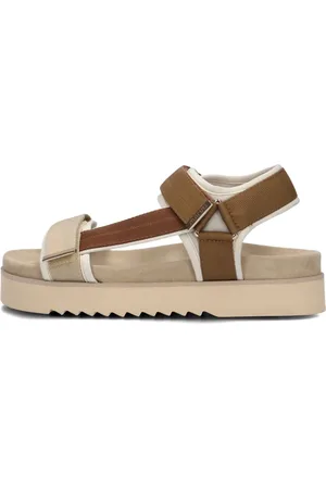 Maruti Schoenen, Dames, , 36 EU, Suède, Bruine Beau Sandalen voor Vrouwen