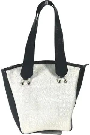 Bvlgari Pre-owned, Dames, Wit, ONE Size, Leer, Pre-owned Leather totes