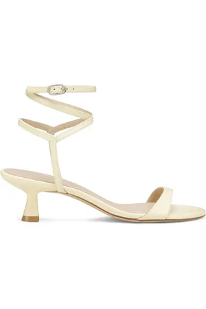 Stuart Weitzman Schoenen, Dames, Geel, 39 1/2 EU, Nudist Wrap 50