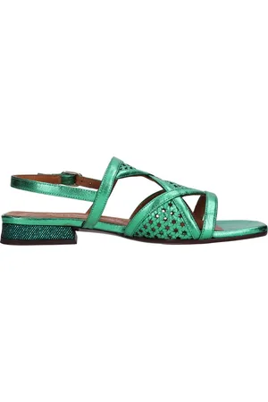 Chie Mihara Schoenen, Dames, Groen, 37 EU, Platte schoenen Groen