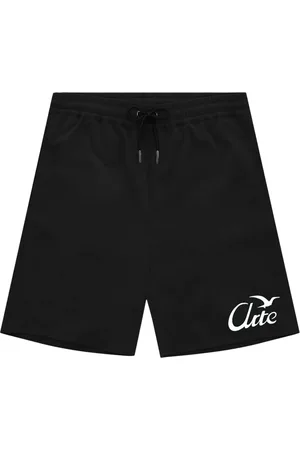 Arte Antwerp Korte broeken, Heren, Zwart, L, Vogel Logo Shorts