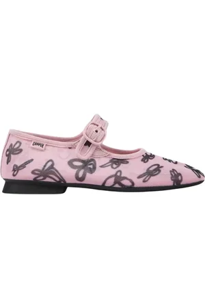 Camper Schoenen, Dames, Roze, 39 EU, Roze Ballet Flats, Klassiek Ontwerp