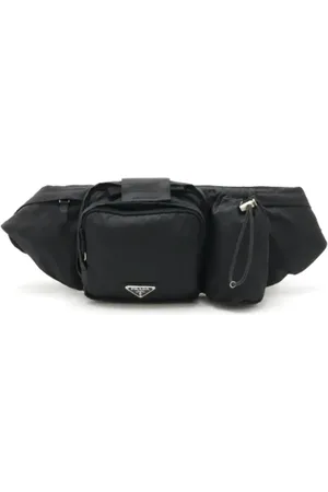 Prada Pre-owned, Dames, Zwart, ONE Size, Nylon, Pre-owned Canvas prada-bags