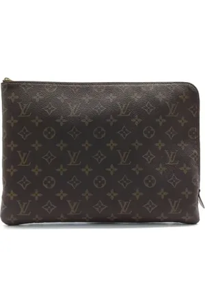 LOUIS VUITTON Pre-owned, Dames, Bruin, ONE Size, Pre-owned Canvas travel-bags