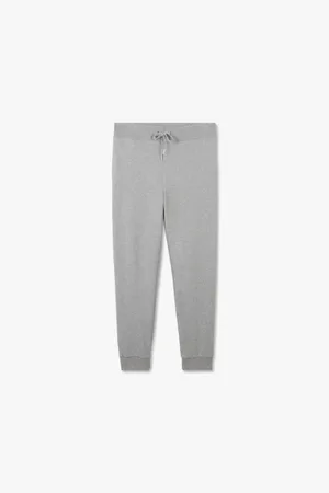 Eden Park Broeken, Heren, Grijs, XL, Katoen, Katoenen Joggers met Geborduurd Logo