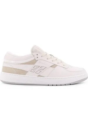 Givenchy Schoenen, Heren, Wit, 40 EU, Leer, Witte Logo Sneakers Gemaakt in Italië