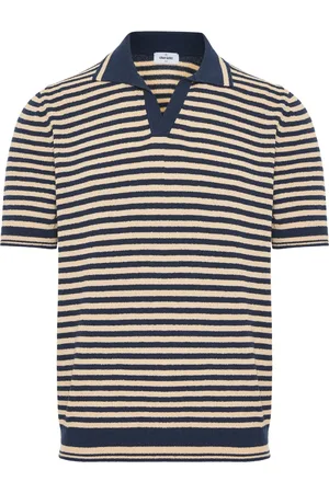 Gran Sasso Tops, Heren, Veelkleurig, L, Katoen, Gemengd katoenen poloshirt gemaakt in Italië
