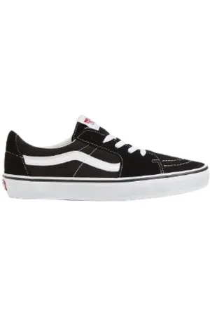Vans Schoenen, Heren, Zwart, 38 1/2 EU, Zwarte lage sneakers voor vrouwen