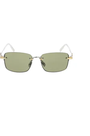Dior Accessoires, unisex, Geel, ONE Size, Stijlvolle zonnebril met uniek ontwerp