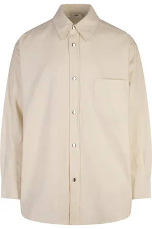 Autry Blouses & Shirts, Dames, Wit, S, Katoen, Witte Katoenen Stijlvolle Shirt