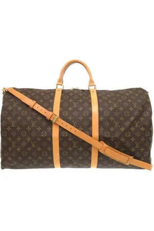 LOUIS VUITTON Pre-owned, Dames, Bruin, ONE Size, Tweedehands Canvas Louis Vuitton tassen