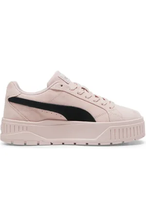 PUMA Schoenen, Dames, Roze, 40 1/2 EU, Karmen II Dames Sneakers Zwart Roze