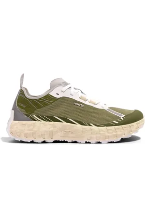 Norda Schoenen, Heren, Groen, 42 EU, Polyester, Groene Sneakers met Dyneema® Technologie