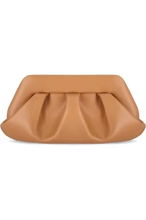 THEMOIRÈ Tassen, Dames, Bruin, ONE Size, Katoen, Vegan Macadamia Clutch Tas