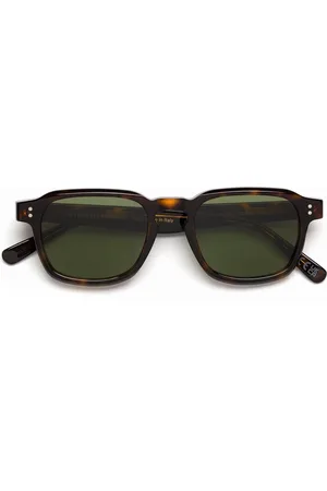 Retrosuperfuture Accessoires, unisex, Groen, ONE Size, Groene zonnebril Stijlvolle modebril