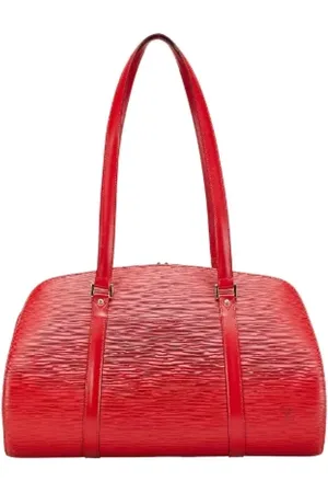 LOUIS VUITTON Pre-owned, Dames, Rood, ONE Size, Leer, Pre-owned Leather travel-bags
