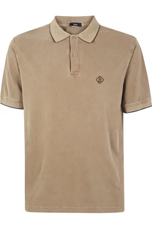 HERNO Tops, Heren, Bruin, 3Xl, Heren Polo Shirt