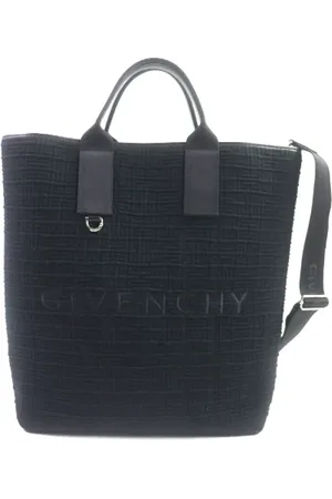 Givenchy Pre-owned, Dames, Zwart, ONE Size, Tweedehands Canvas handtassen