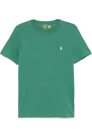 Ralph Lauren Tops, Heren, Groen, L, Katoen, Groene Polo Shirt