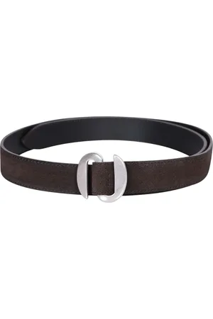Orciani Accessoires, Heren, Bruin, 110 CM, Leer, Leren Riem