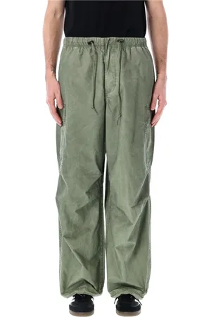 Obey Broeken, Heren, Groen, L, Katoen, Grote Cargo Broek