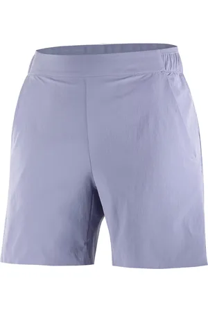 Salomon Sport, Dames, Blauw, L, Blauwe Graniet Wayfarer Ease Shorts