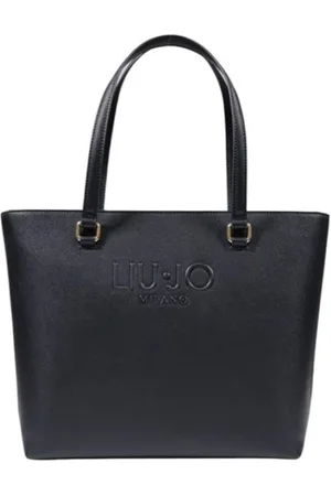 Liu Jo Tassen, Dames, Zwart, ONE Size, Zwarte Polyurethaan Handtas
