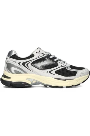 ETONIC Schoenen, Dames, Zwart, 38 EU, Leer, Zwarte Evolution Dames Lage Sneakers