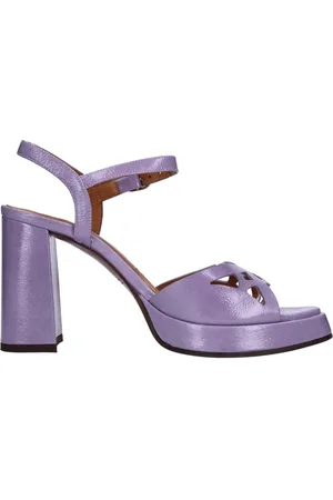 Chie Mihara Schoenen, Dames, Paars, 37 EU, Leer, Sandalen Paars