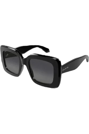 Alaïa Accessoires, unisex, Zwart, ONE Size, Stijlvolle zwarte zonnebril
