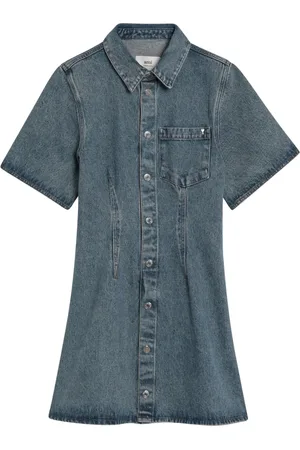 Ami Kleedjes, Dames, Blauw, S, Dames Jumpsuit Jurk
