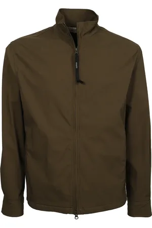 Aspesi Jassen, Heren, Groen, L, Katoen, Militaire Kong Jas
