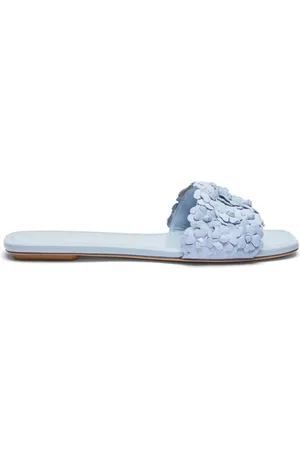 Stuart Weitzman Schoenen, Dames, Blauw, 39 EU, Eng: Meadow Slide