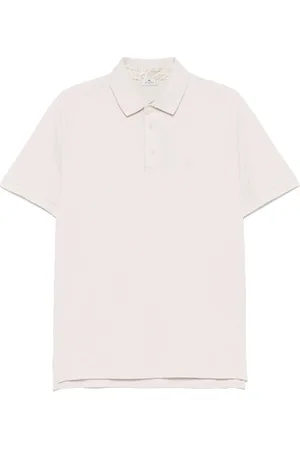 Etro Tops, Heren, , M, Katoen, Katoenen Polo Shirt 3 Knopen Italië