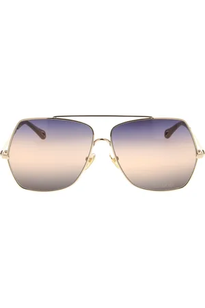Chloé Accessoires, unisex, Veelkleurig, ONE Size, Stijlvolle zonnebril met uniek ontwerp