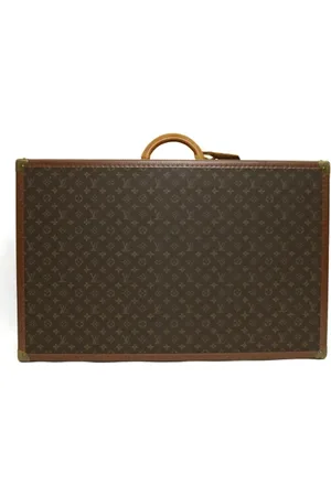 LOUIS VUITTON Pre-owned, unisex, Bruin, ONE Size, Pre-owned Canvas travel-bags
