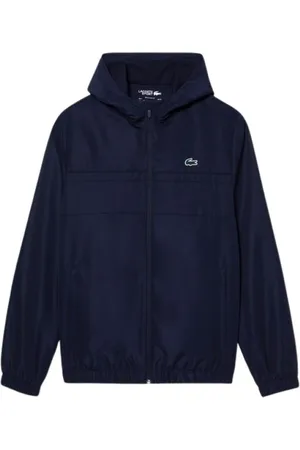 Lacoste Jassen, Heren, Blauw, 3Xl, Polyester, Diamant Taffeta Lichtgewicht Jas