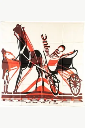 Hermès Pre-owned, Dames, Veelkleurig, ONE Size, Pre-owned Silk scarves