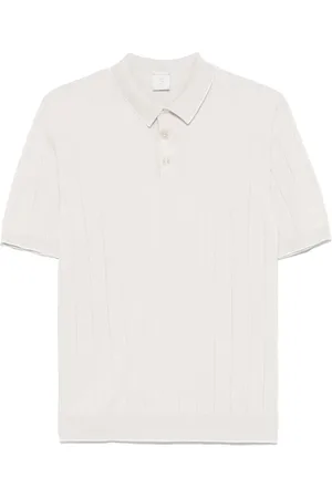 ELEVENTY Tops, Heren, , L, Katoen, Multicolor Katoenen Poloshirt
