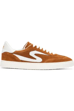 Stuart Weitzman Schoenen, Dames, Bruin, 39 EU, SW Runaround Sneaker