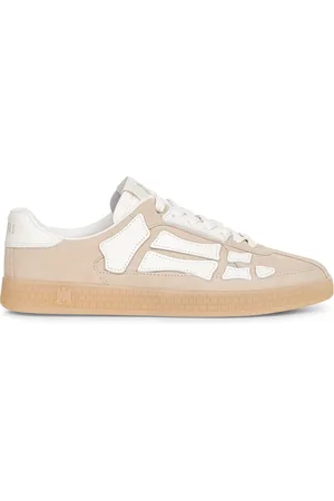 AMIRI Schoenen, Heren, , 41 EU, Suède, Suède Sneakers met Witte Details