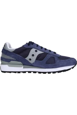 Saucony Schoenen, Heren, Blauw, 41 EU, Suède, Sneakers Blauw