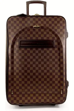 LOUIS VUITTON Pre-owned, unisex, Bruin, ONE Size, Pre-owned Canvas travel-bags